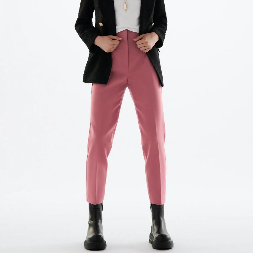 ZARA HIGH-WAISTED PANTS